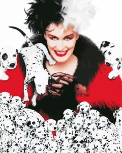 Aesthetic Cruella DeVille Diamond Painting