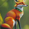 Aesthetic Red Fox Diamond Painting