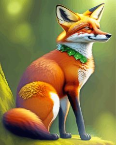 Aesthetic Red Fox Diamond Painting