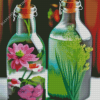 Botanical Glass Bottles Diamond Painting