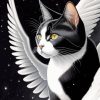 Cat With Wings Diamond Painting