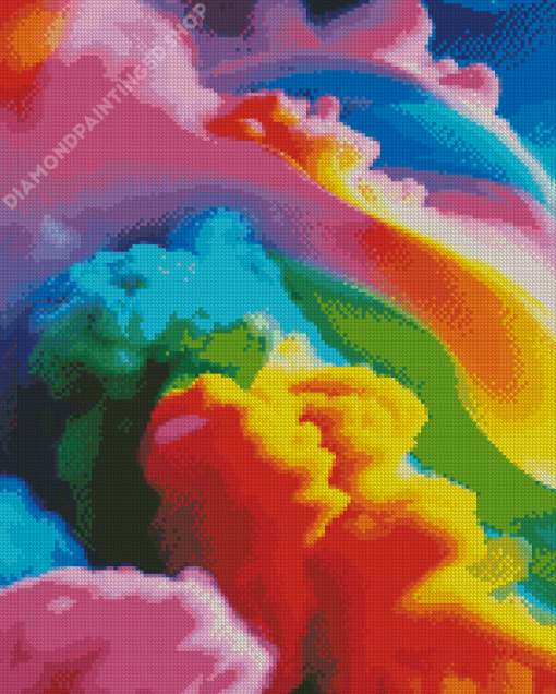 Colorful Smoke Diamond Painting