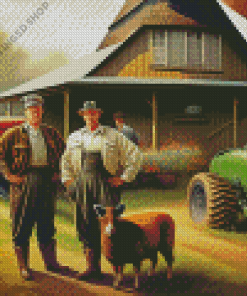 Farmers Art Diamond Painting