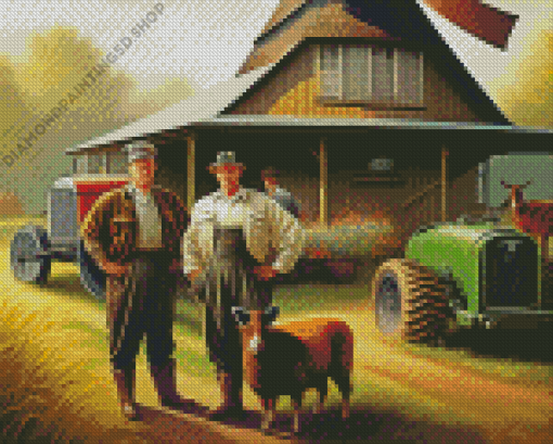 Farmers Art Diamond Painting