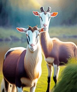 Goats Diamond Painting