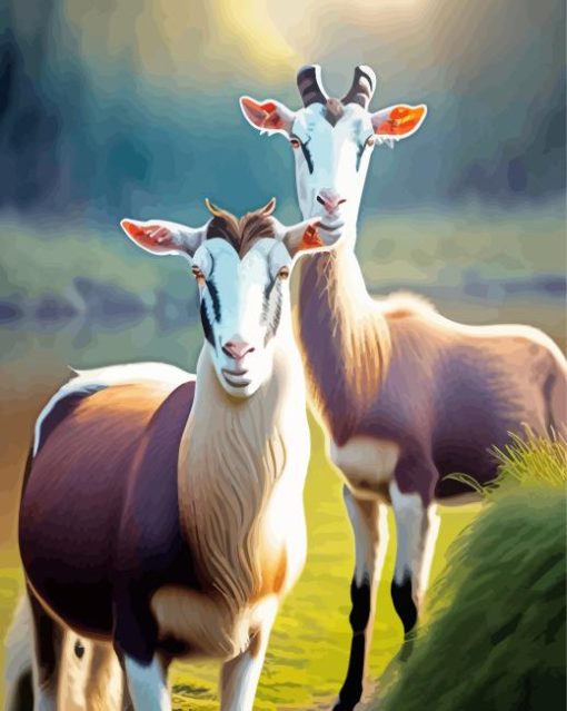 Goats Diamond Painting