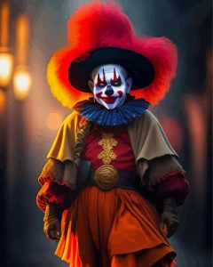 Short Clown Diamond Painting