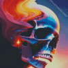 Skull Smoke Diamond Painting