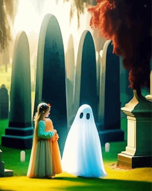 The Ghost Meeting Diamond Painting