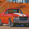 1970 Red SS El Camino Car Diamond Painting