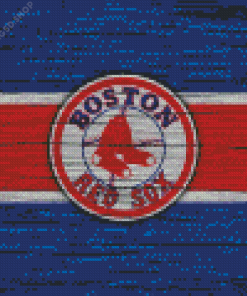 Boston Red Sox Team Logo Diamond Painting