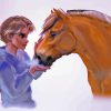 Boy And Horse Art Diamond Painting