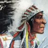 The Chief Wolf Robe Cheyenne Diamond Painting