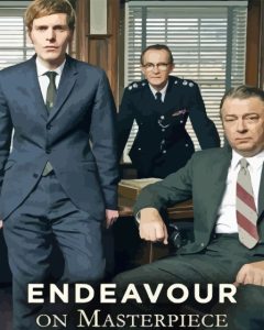 Endeavour Tv Series Poster Diamond Painting