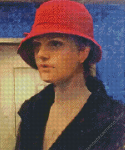 Girl With A Red Hat Diamond Painting