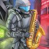 Halo 3 Odst Diamond Painting