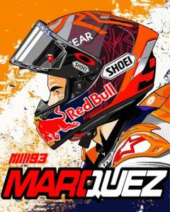 Marc Marquez Art Diamond Painting