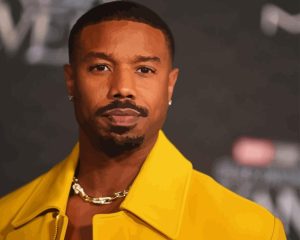 Michael B Jordan Actor Diamond Painting