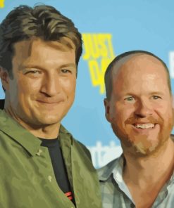 Nathan Fillion And Joss Whedon Diamond Painting