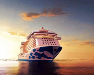 Princess Cruise Ship Diamond Painting