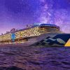 Princess Cruise Ship At Night Diamond Painting