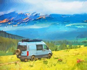 The Vanlife Diamond Painting