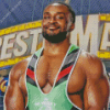 WWE Ettore Ewen Big E Diamond Painting