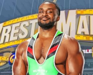 WWE Ettore Ewen Big E Diamond Painting