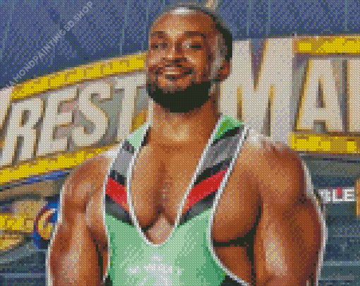 WWE Ettore Ewen Big E Diamond Painting