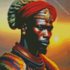 Zulu Man Diamond Painting