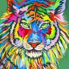 Colorful Tiger Diamond Painting
