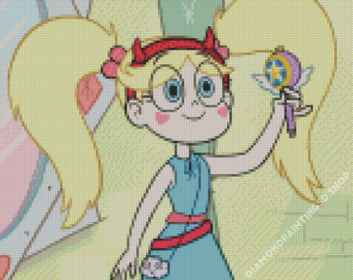 Cosplay Star Butterfly Diamond Painting