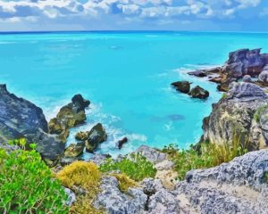 Bermuda Island Diamond Painting