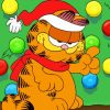 Christmas Garfield The Cat Diamond Painting