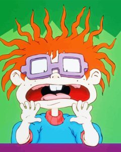 Chuckie Rugrats Screaming Diamond Painting