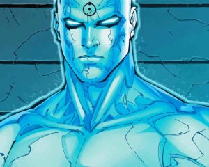 Close Up Doctor Manhattan Diamond Painting