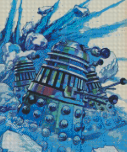 Dalek War Art Diamond Painting