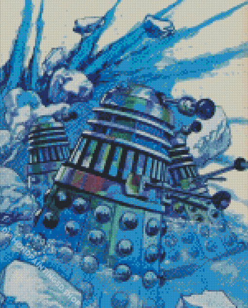 Dalek War Art Diamond Painting