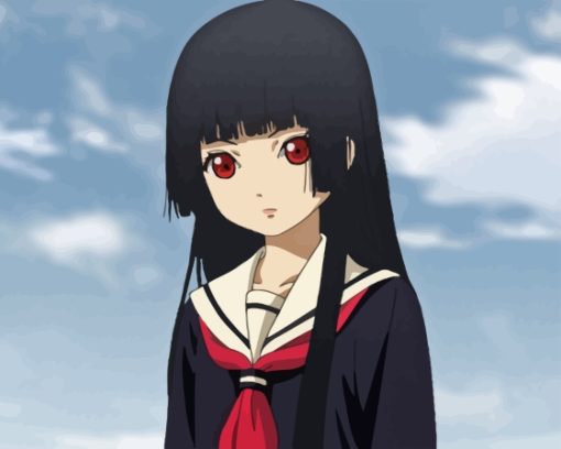 Enma Ai Anime Character Diamond Painting