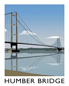 Humber Bridge Poster Diamond Painting