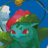 Ivysaur Pokemon Diamond Painting