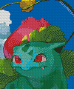 Ivysaur Pokemon Diamond Painting