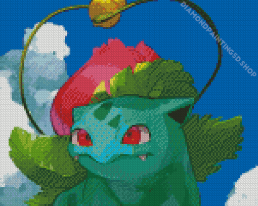 Ivysaur Pokemon Diamond Painting