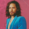 Jared Leto In Blue Suit Diamond Painting