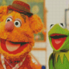 Kermit And Fozzie Diamond Painting