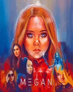 M3gan Poster Art Diamond Painting