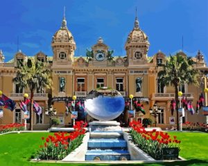 Monaco Famous Buildings Diamond Painting