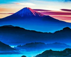 Mount Fuji Diamond Painting