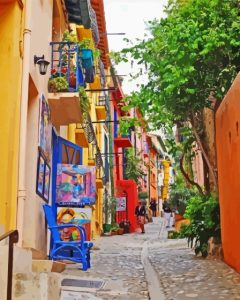 Perpignan Alleys Diamond Painting