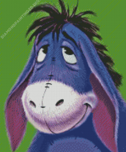 Sad Eeyore Diamond Painting